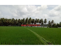 1.11 acre Kavery river touch farm land for sale at Shooting mahadepura