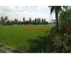 1.11 acre Kavery river touch farm land for sale at Shooting mahadepura