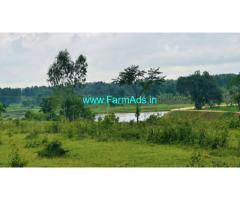 10.5 acre lake attached property for sale near Hassan